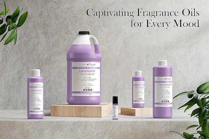 Lavender 4 oz. / 120ml Perfume I Skin Oil I Our Interpretation Premium Quality I Uncut I Fragrance Oil I Skin Safe I Add Aroma to Your DIY Projects I Scented Oil