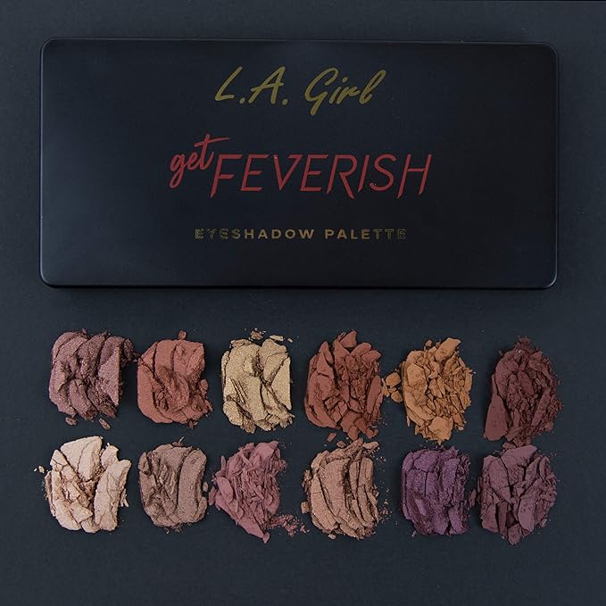 L.A. Girl Fanatic Eyeshadow Palette, Get Feverish GES415