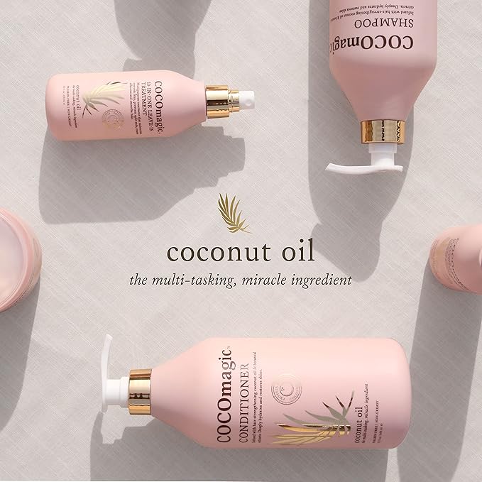 CocoMagic Nourishing Shampoo | Coconut Oil and Botanical Extracts | Strengthen, Restore Softness and Shine | Paraben Free (32 oz)
