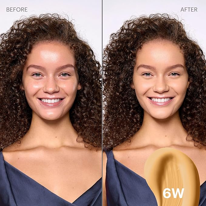 Glo Skin Beauty Modern Matte Foundation, 6W (30 mL) - Oil-free, Buildable Medium-to-Full Coverage, Powered by Salicylic Acid and Niacinamide