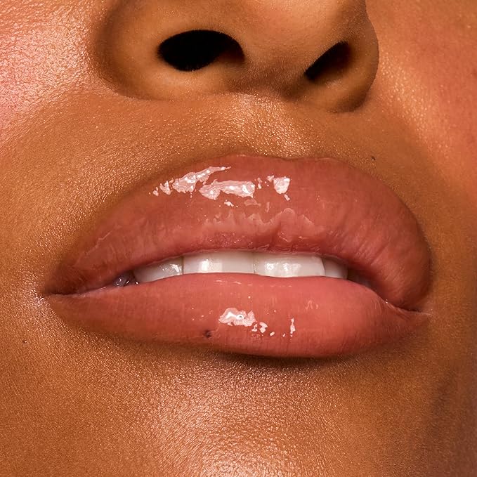ColourPop Fresh Kiss Glossy Lip Balm - Hydrating Lip Care Enriched with Peptides, Hyaluronic Acid, Shea Butter & Vitamin E for an Ultra-Cushiony Formula - Caramel Latte (0.49 oz)