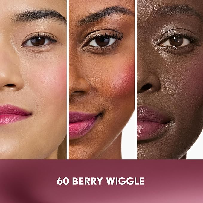 COVERGIRL Clean Fresh Jelly Water Tint, Lip & Cheek Tint, Transfer-Proof, Hydrating - 60 Berry Wiggle (Violet Plum)