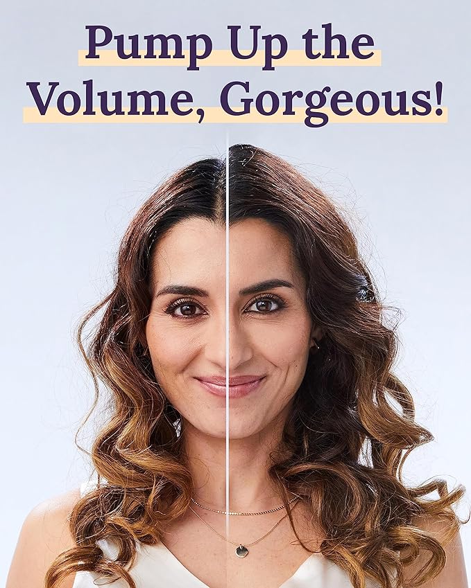 Keranique Volumizing Shampoo for Hair Repair, Growth & Thinning Hair Support – Keratin, Biotin, Menthol & Niacinamide, Anti-Breakage, Lightweight Strengthening Formula 12 Oz - Keratin Amino Complex™