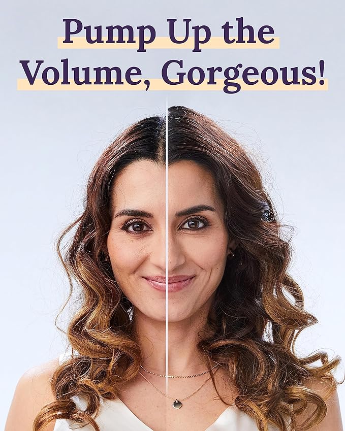 Keranique Volumizing Shampoo for Hair Repair, Growth & Thinning Hair Support – Keratin, Biotin, Menthol & Niacinamide, Anti-Breakage, Lightweight Strengthening Formula 8 Oz - Keratin Amino Complex™