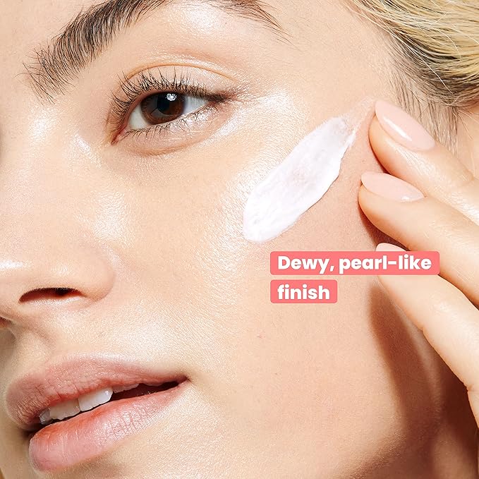 JOAH Super Sidekick Hydroglow Makeup Primer with Hyaluronic Acid For Glow Dewy Finish, Hydrating Long Lasting and Illuminating Korean Makeup Face Primer For Silky Glass Skin, All Skin Types, 1.01 Oz