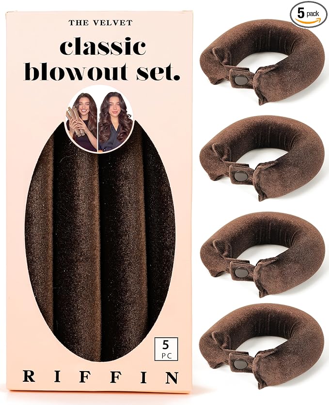 Classic Heatless Curls Overnight Rods - Upgraded Directional Grip Velvet No Heat Hair Curlers to Sleep Hair Rollers Flexible Curling Rods Set for Long Thicker Hair, Full Coverage Larger Silk Scarf