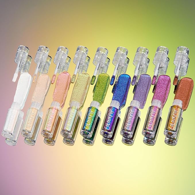ColourPop Chrome Liquid Eyeshadow - Color-Shifting Chrome Eyeshadow with Long-Lasting & Ultra-Pigmented Formula - Sweetzer Ave (0.05 fl oz)