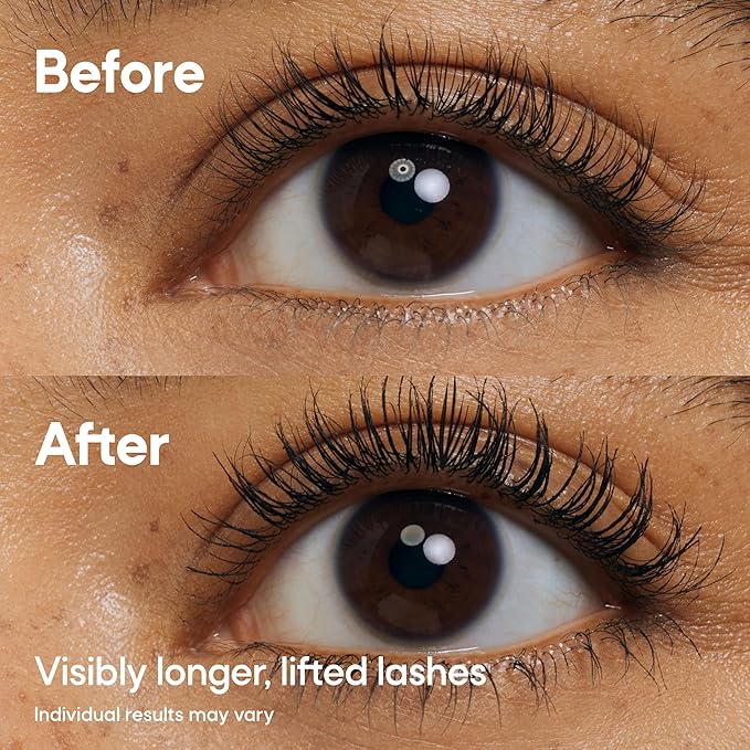 Almay Lengthening Mascara, Volume & Lift, Eye Makeup, Hypoallergenic and Fragrance Free (Packaging May Vary), 040 Waterproof Black, 0.24 fl oz