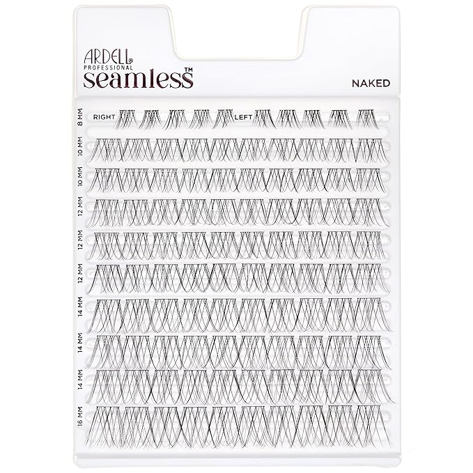 Ardell Seamless Underlash Extensions Naked Lashes – DIY Lash Clusters, Natural False Eyelashes Lash Extension, Cluster Eyelash Extensions, 100 ct