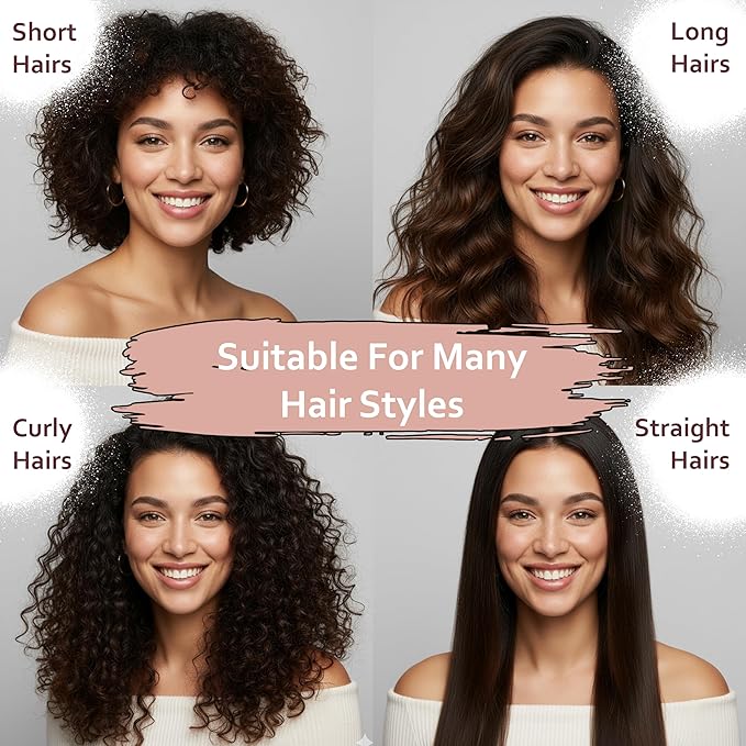Satin Heatless Curling Set - Soft Curlers to Sleep In, Overnight Heatless Curls for Long Hair, Shoulder Length, Overnight Hair Curlers for Frizz-Free, No Heat Damage Styling, Gift for Teen Girl,Women