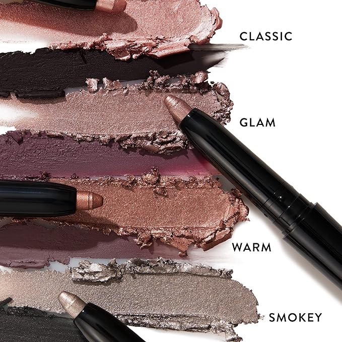 LAURA GELLER NEW YORK Swipe-n-Line Dual-Ended Eyeshadow + Eyeliner - Warm (Bronze/Copper) - Cream Eyeshadow & Smooth Glide Eyeliner - Waterproof & Crease-free Color
