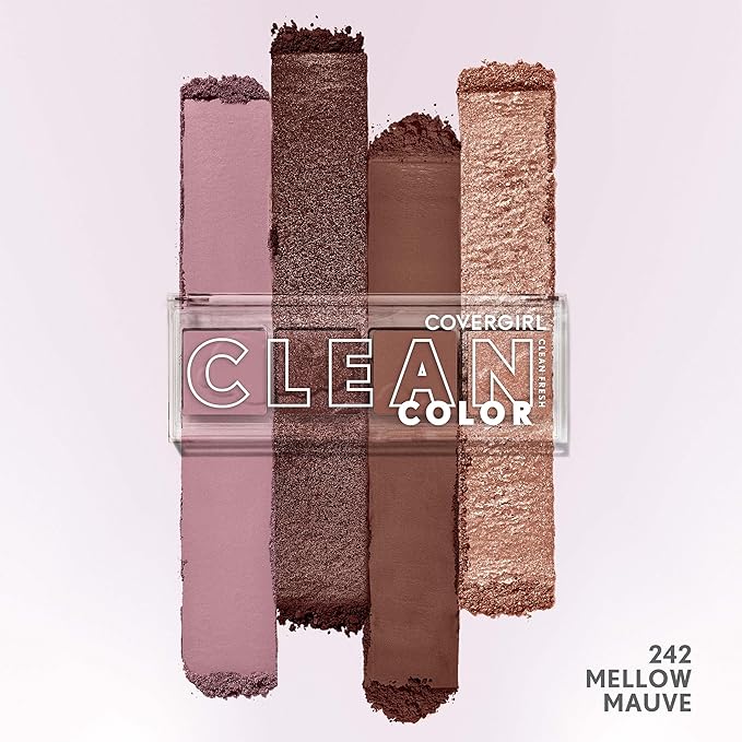 COVERGIRL Clean Fresh Color Clean Eyeshadow Mellow Mauve