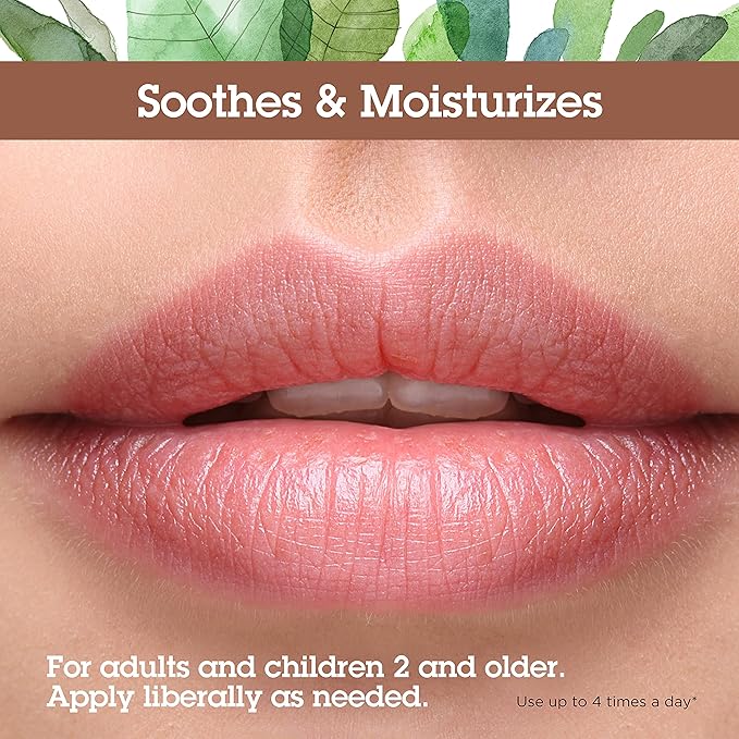 Quantum Health Lip Clear Lysine+ Cold Sore Treatment Soothe & Moisturize Mouth Sores - L-Lysine Menthol Calendula & Propolis Ointment - Transparent Fever Blister Healing Balm - 0.25 Oz (Pack of 2)