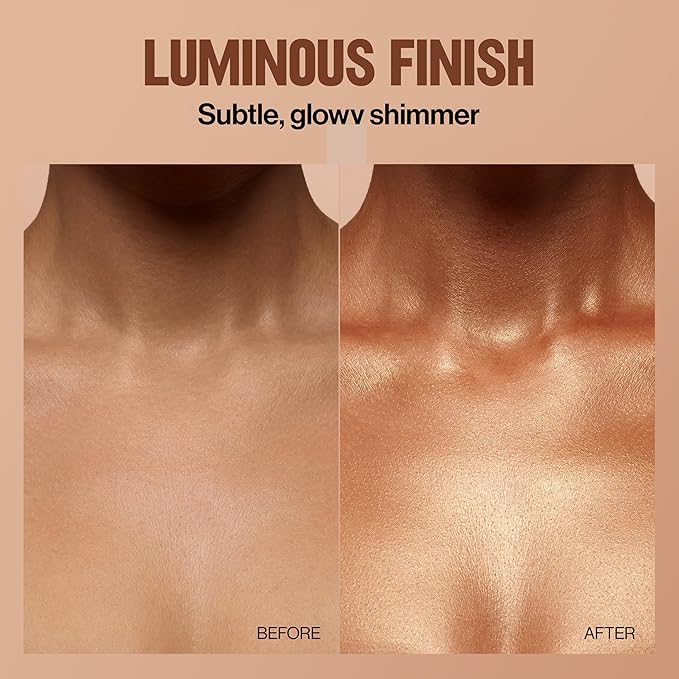 Revlon ColorStay Face & Body Glow Lotion, Hydrating Glow Moisturizer, 24HR Hydration, Illuminating Luminizing Shimmer, 130 If You Glow You Glow