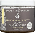 Soothing Touch, French Vanilla Latte Organic Brown Sugar Scrub, 16 oz