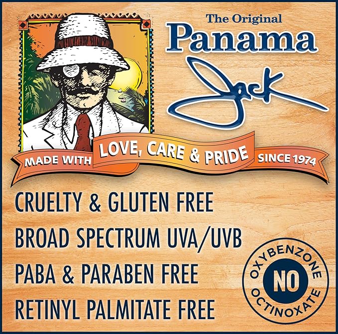 Panama Jack Continuous Spray Sunscreen - SPF 15, Broad Spectrum UVA/UVB Protection, PABA, Paraben, Gluten & Cruelty Free, Water Resistant (80 Minutes), 5.5 OZ (Pack of 12)