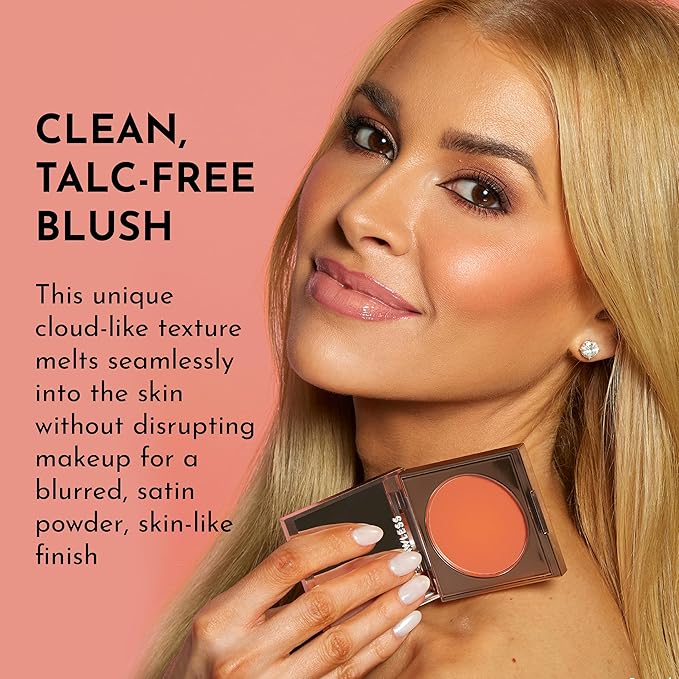 LAWLESS Pinch My Cheeks Soft-Blur Cream Blush - Starburst - Premium Weightless, Creamy Blush - Buildable Color for Lips and Cheeks - 0.18 oz