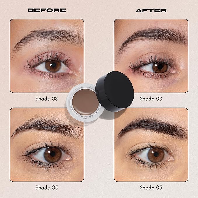 Milani Stay Put Brow Color - Medium Brown (0.09 Ounce) Vegan, Cruelty-Free Eyebrow Color that Fills and Shapes Brows