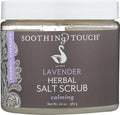 Soothing Touch Herbal Salt Scrub, Lavender - 20 Oz