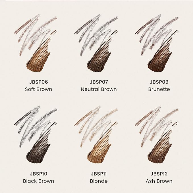 JOAH Brow Down To Me Dual Brow Pencil and Gel, Ash Brown