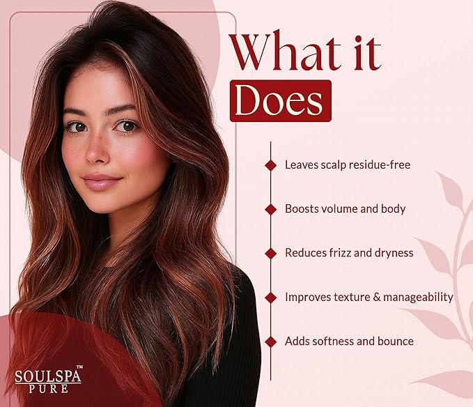 SOULSPA PURE Apple Cider Vinegar Biotin Shampoo and Conditioner Set - ACV Clarifying Scalp Care with Rosemary Oil & Keratin - Sulfate Free for Oily, Thinning Hair - Made in USA - 16 fl oz Each