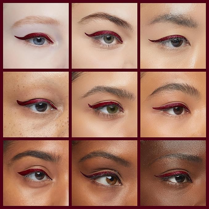 Liquid Eyeliner, Eyeliner Liquid, Long-lasting Colored Eyeliners, White Black Red Brown Green Purple Waterproof High-pigmented Colorful Eyeliners for Eye Makeup,1PC