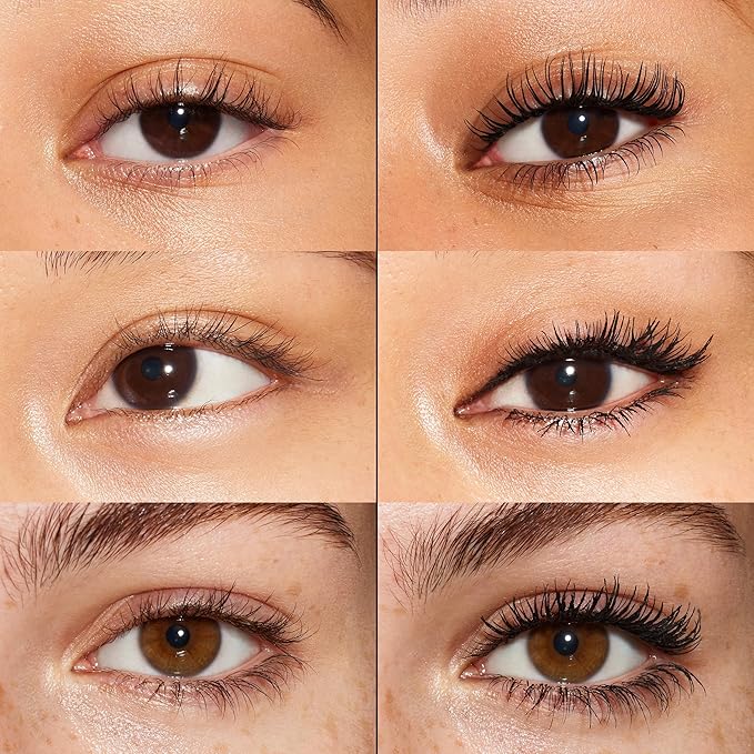 Rimmel Wonder'Bond, 002 Black Brown, Bonding Serum Mascara, Volumizing, Instantly Revitalized Lashes, With Biotin Bonding Complex, Smudge Proof, No Clumps, 0.39oz