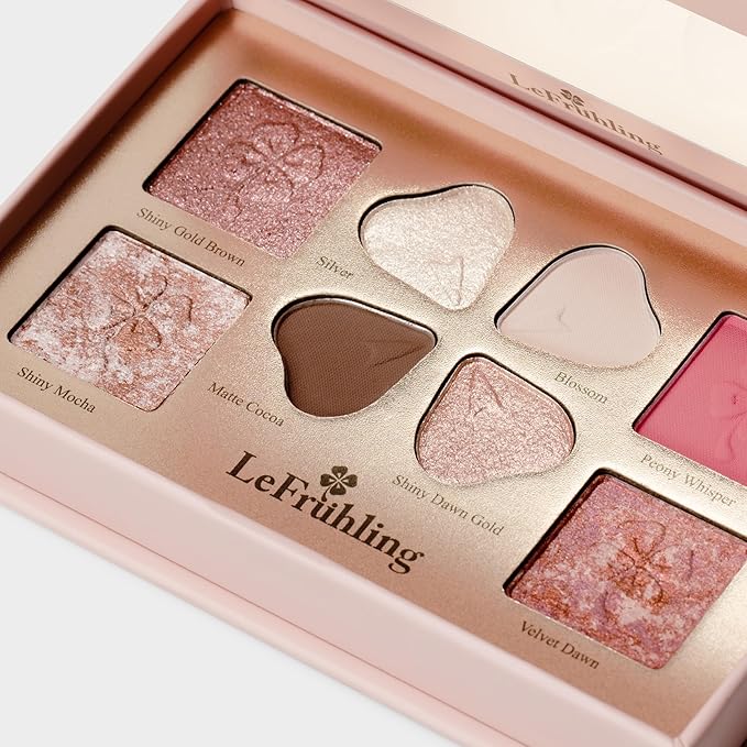 All in one Full Size Travel-Friendly Baked Makeup Palette,High Pigmented Long Lasting, glitter Shimmer Matte,Bronzer Blush Highlighter and Eyeshadows