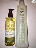 Trader Joes Spa Face Wash with Tea Tree Tingle Body Wash