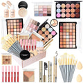 All in One Makeup Kit for Women Full Kit, Make Up Gift Set for Teens & Girls, Makeup Essential Bundle Include Foundation Eyeshadow Powder Contour Palette Lipstick Eyeliner Mascara Cosmetic Brush Set