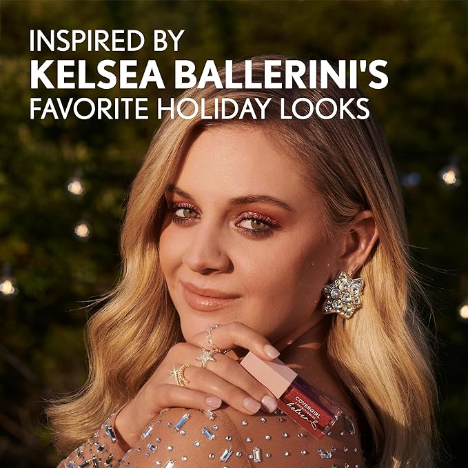 Covergirl Exhibitionist by Kelsea Ballerini Liquid Glitter Eyeshadow, Highly Pigmented, Glittery Finish, Long-Wearing, Sparkly Boots 4, 0.13oz