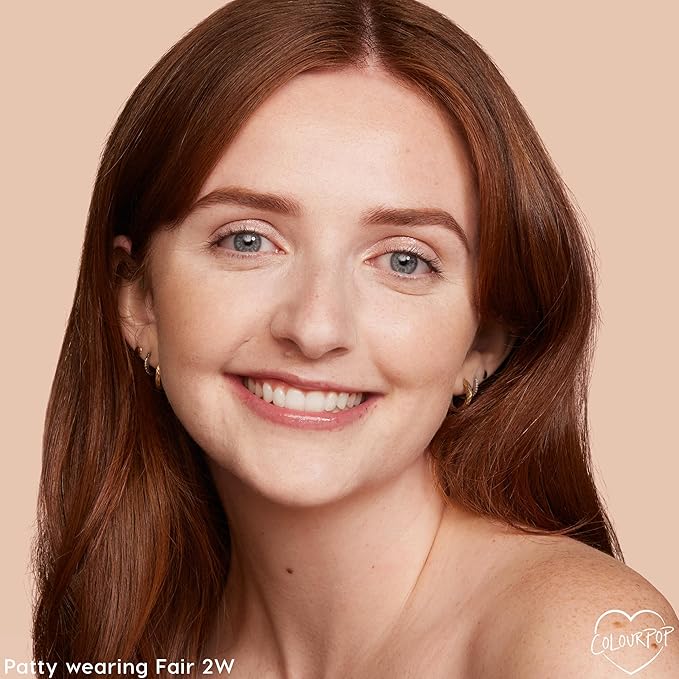 ColourPop Pretty Fresh Tinted Moisturizer - Hydrating Skin Tint & Glowy Summer Makeup with Lightweight Coverage - Made with Hyaluronic Acid & Coconut Water - Fair 2W (1.45 oz)