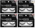 Ardell Faux Mink Lashes 812 - Lightweight with Invisiband, Natural Look False Eyelashes, 4 Pairs