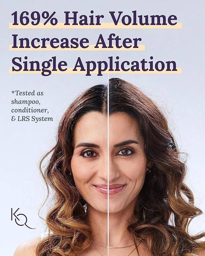 Keranique Volumizing Shampoo for Hair Repair, Growth & Thinning Hair Support – Keratin, Biotin, Menthol & Niacinamide, Anti-Breakage, Lightweight Strengthening Formula 4.5 Oz - Keratin Amino Complex™