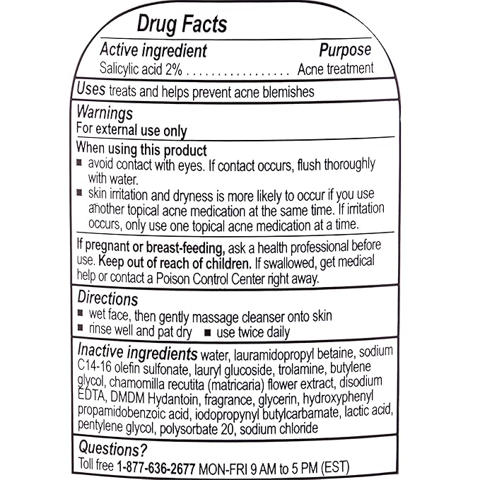 Phisoderm Anti-Blemish Gel Cleanser 6 oz (Pack of 2)