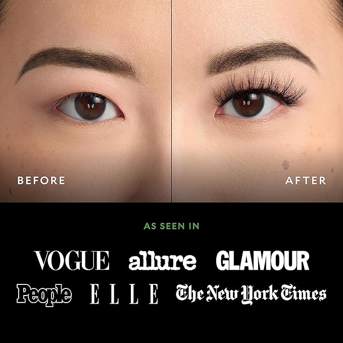 Velour Plant Fibre Eyelashes, Luxurious Hemp Derived False Lashes, Lightweight, Reusable, Handmade Fake Lash Extensions, Wear up to 25 Times, 100% Vegan, Soft and Comfortable, Wildflower