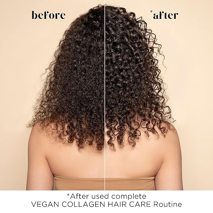 Pacifica Beauty, Vegan Collagen Hydrating Conditioner, Avocado Oil, Vitamin B5, Soften, Restore Shine, Address Split Ends, For Dry & Damaged Hair, Add Shine, Moisture, Sulfate & Silicone Free, Vegan