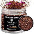 Chameleon Flakes for Resin [ Bronze | Purple ] - Color Shift Mica Pigment Powder for Epoxy Resin - Chrome Flakes for Tumblers, Molds, Nail Art, Eyeshadow, Makeup