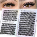 Pawotence Lash Clusters 480pcs Individual Lashes 30D 40D Cluster Eyelash Extensions Eyelash Clusters Lash Extensions for Self Application (30D&40D, 0.07D, 11-16mm Valuable Pack)