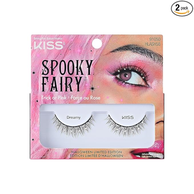 KISS Halloween Limited Edition Spooky Fairy False Eyelashes, 1 Pair - Dreamy