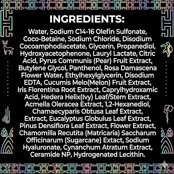 Nourishing Body Wash – Refreshing Deodorizing Cleanser for Mature Skin – Washes Away Body Odors (Nonenal) – Triple Hydration with Ceramide NP, Panthenol, Hyaluronic Acid - 18.59 Fl Oz
