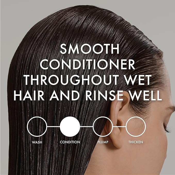 John Frieda ULTRAfiller+ Thickening Conditioner for Fine & Thin Hair, Lightweight Volumizing Conditioner with Biotin & Hyaluronic Acid, Silicone-Free, 8.3 fl oz