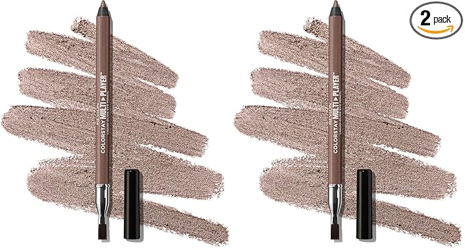 REVLON ColorStay Multiplayer Liquid-Glide Eye Pencil, Multi-Use Makeup With Blending Brush, Blends Then Sets, Creamy Texture, Waterproof, Smudge-proof, Longwearing, 404 Under the Radar, 0.03 Oz
