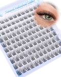 Natural Lash Clusters Eyelash Extensions C-curly Short Individual Lashes 10-14mm Wispy DIY Lash Extension Eyelash Clusters by Newcally