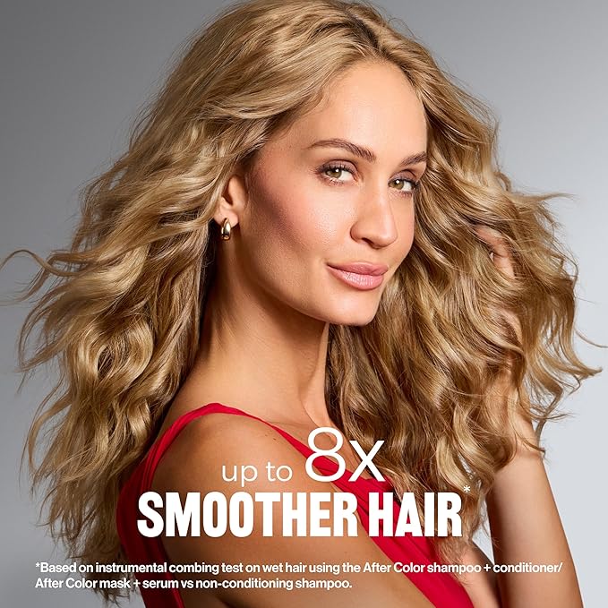 REVLON ColorSilk After Color Conditioner, Moisturizing & Strengthening Hair Care, Bond Repair with Vegan Keratin, For All Hair Colors & Types, 7.10 fl oz