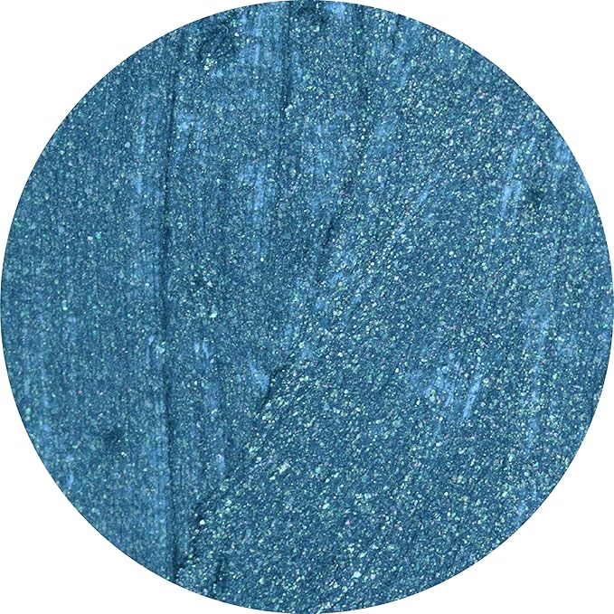Sandstone Scandinavia Hypoallergenic Waterproof Metallic Eyeliner Pencil – Blue – Fragrance-Free, Vegan – Smudge-Proof Eye Liner for Sensitive Eyes
