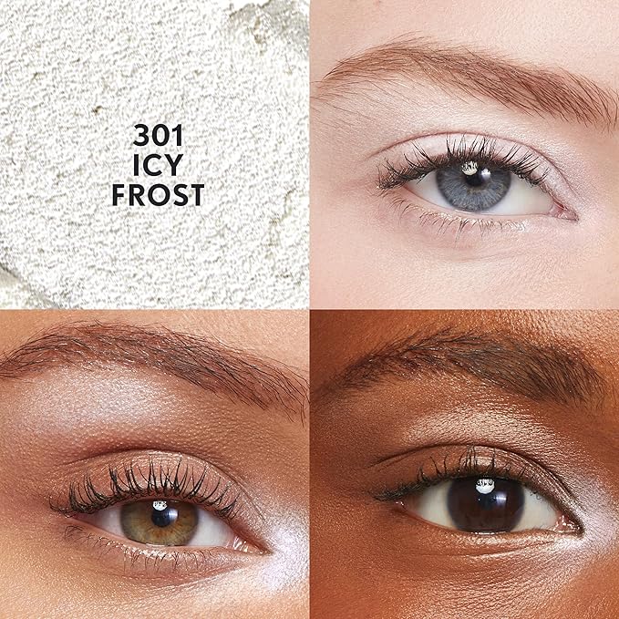 CoverGirl Clean Eye Color, Icy Frost, Eyeshadow Sticks, Ultra Creamy Formula, Lightweight, Buildable Formula, Lasts All Day, Smudge-Proof, 0.05oz
