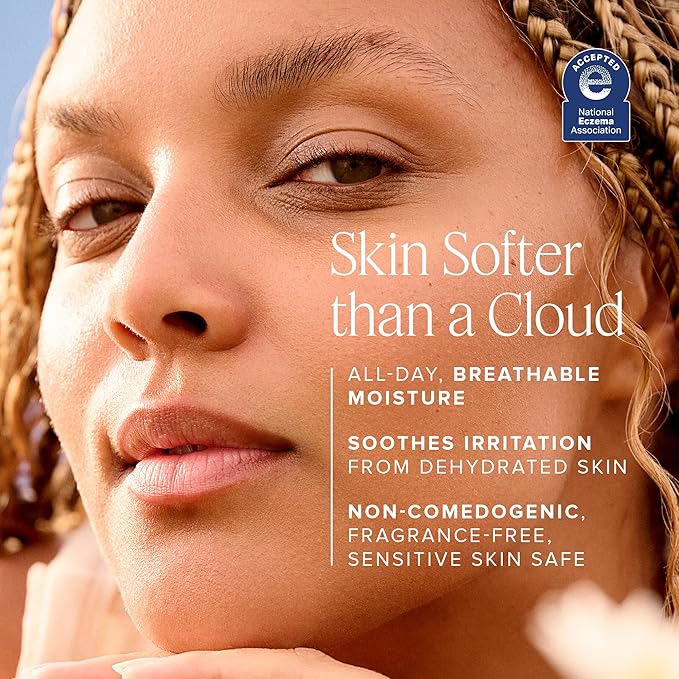 Farmacy Honey Cloud Face Moisturizer Cream - Lightweight Face Lotion with Hyaluronic Acid + Peptides - Breathable Moisture + Barrier Repair - Facial Moisturizer for Combo, Sensitive + Oily Skin (15ml)