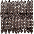 Aimin Soft Satin Sponge Rollers for Heatless Overnight Curls - No Heat Foam Curlers for Long Hair (30 pcs, black)