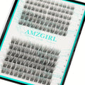 Lash Clusters Wispy 144PCS Eyelash Extension Cluster Lashes Individual Lashes DIY Lash Extension Natural Look Cluster Eyelash Extensions False Eyelashes at Home for Beginners(Daybreak,D-Mix8-16mm)